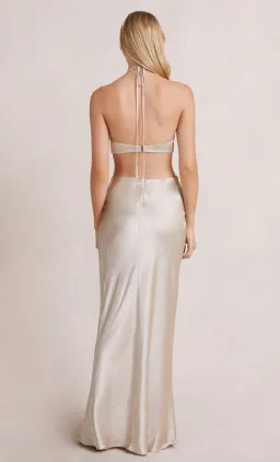Bec & Bridge Kara Maxi Dress in Sand Size 8 for rent on The Volte - image 3