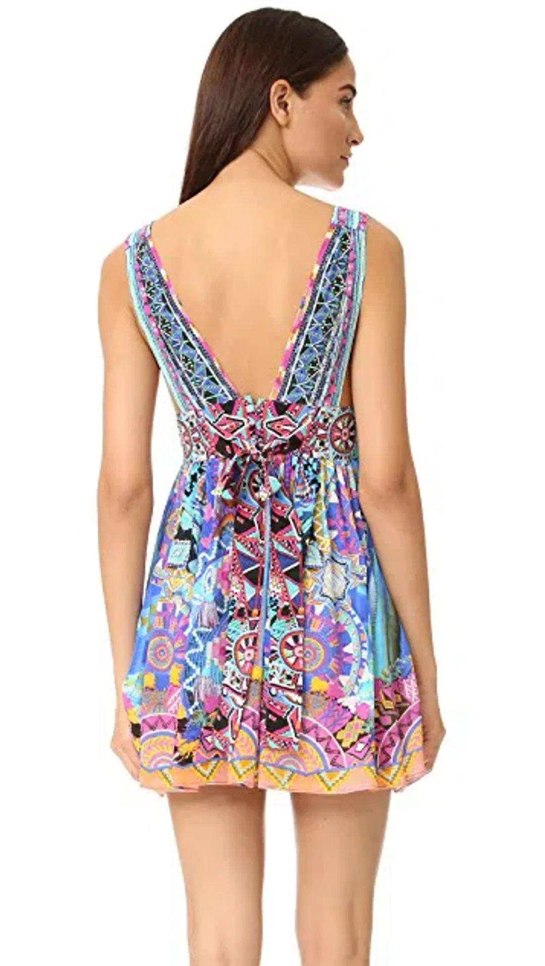 Camilla Alice in Essaouira Dress Print Size 8 for rent on The Volte - main image
