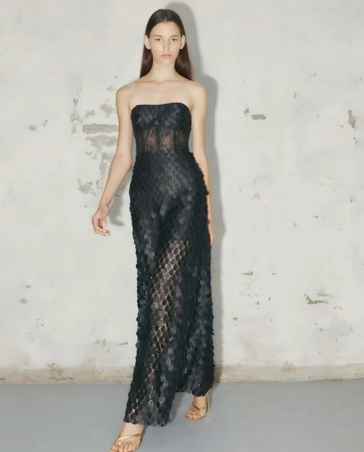Manning Cartell Supreme Extreme Strapless Gown Black Size 12 - Image 2