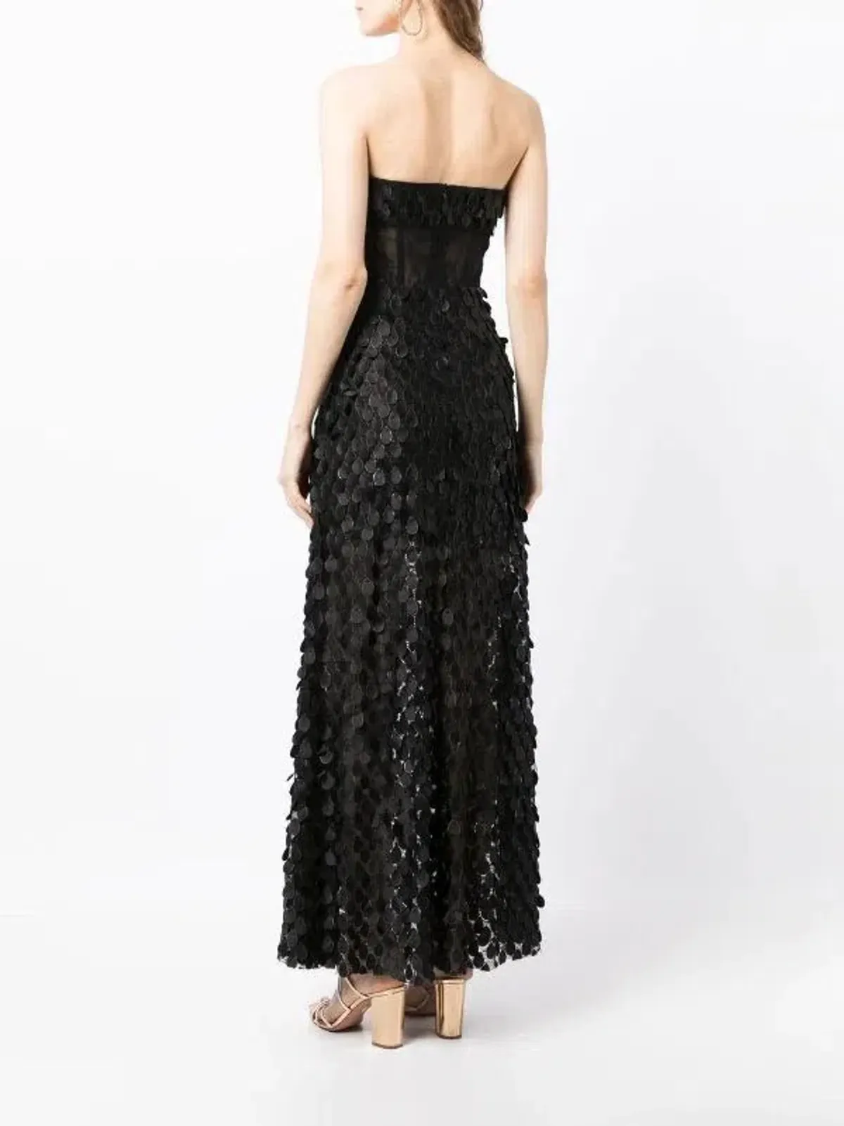 Manning Cartell Supreme Extreme Strapless Gown Black Size 12 - Image 5