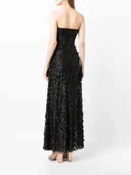 Manning Cartell Supreme Extreme Strapless Gown Black Size 12 for rent on The Volte - image 5