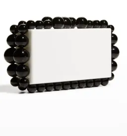 Cult Gaia Eos Clutch Black/White for rent on The Volte - image 6