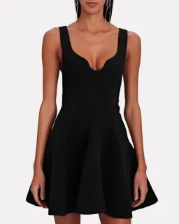 Acler Gower Mini Dress Black Size 8 for rent on The Volte - image 2