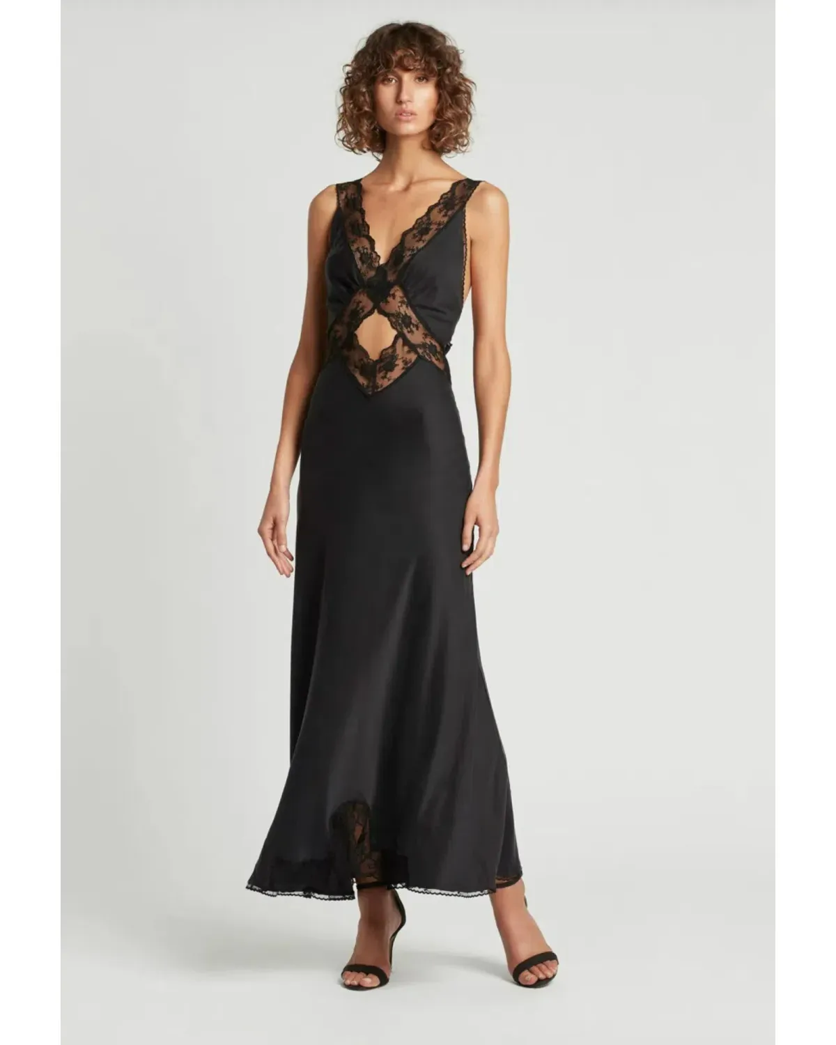 Sir The Label Aries Cut Out Dress Black Size 2 / AU 10 - Image 1