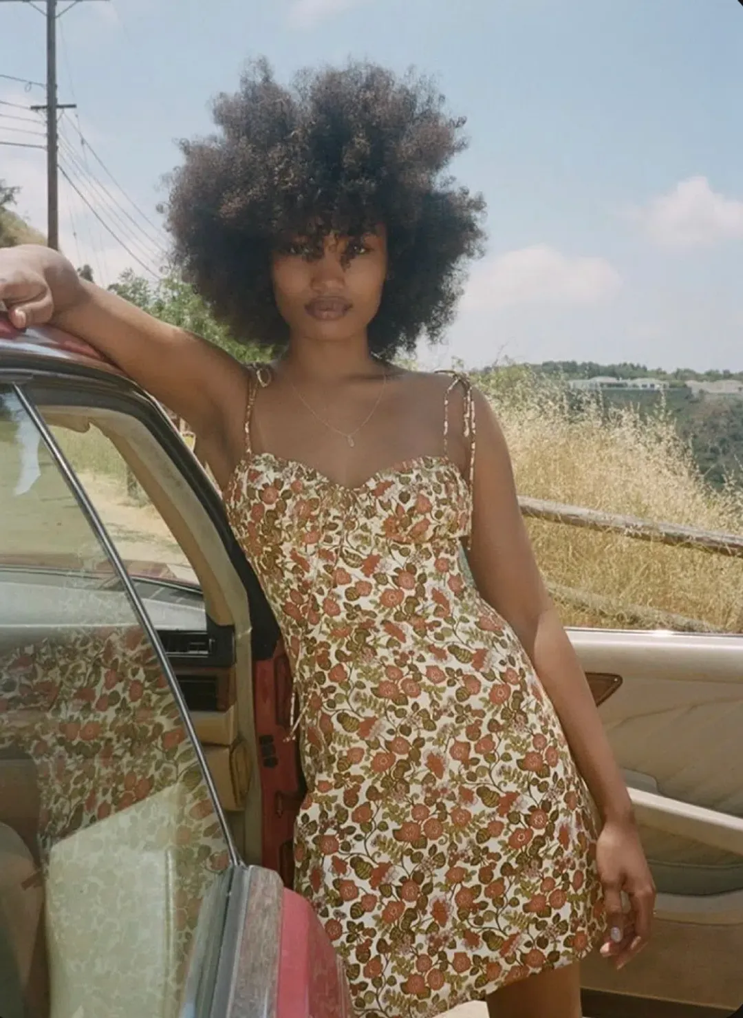 Realisation Par The Devon Dress in 70's Floral Print Size 10 / M for rent on The Volte - main image