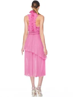 Talulah Jodi Midi Dress Pink Size 6 for rent on The Volte - image 3
