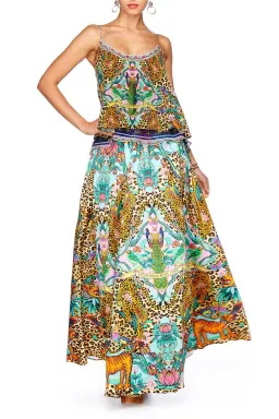 Camilla Full Hem Skirt The Jungle Book Print Size 8 for rent on The Volte - image 1