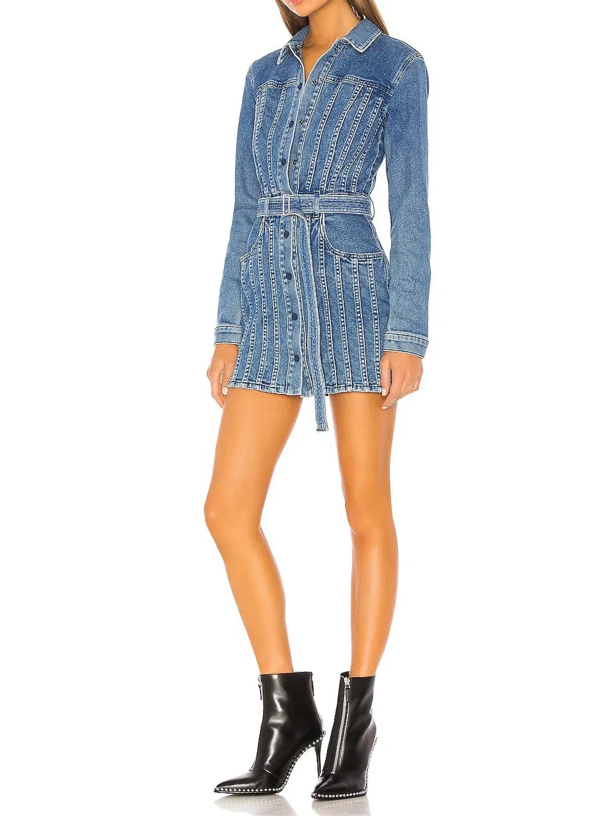 Cotton Citizen Caballo Dress Croft Blue Size S / Au 8 - Image 2