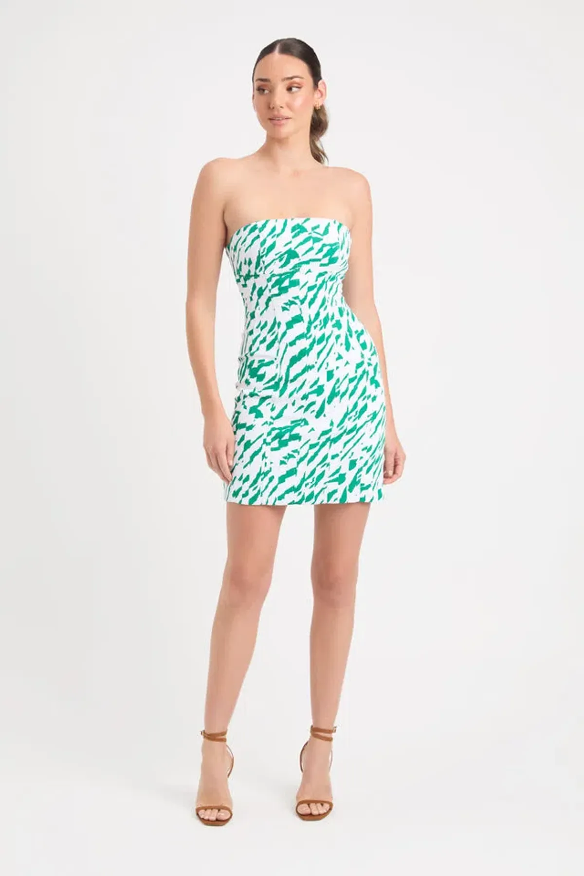 Kookai Jamila Mini Dress Multi Print Size 34 / Au 6 - Image 1