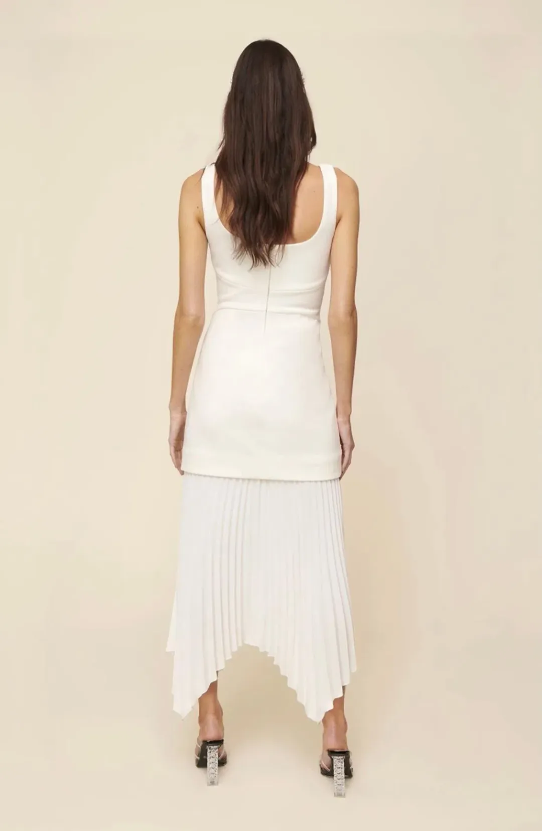 Sheike Hannah Dress White Size 6 for rent on The Volte - main image