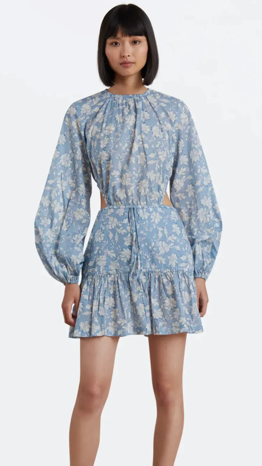 Bec & Bridge Floral Skies Mini Dress Floral Skies Size 8 for rent on The Volte - main image