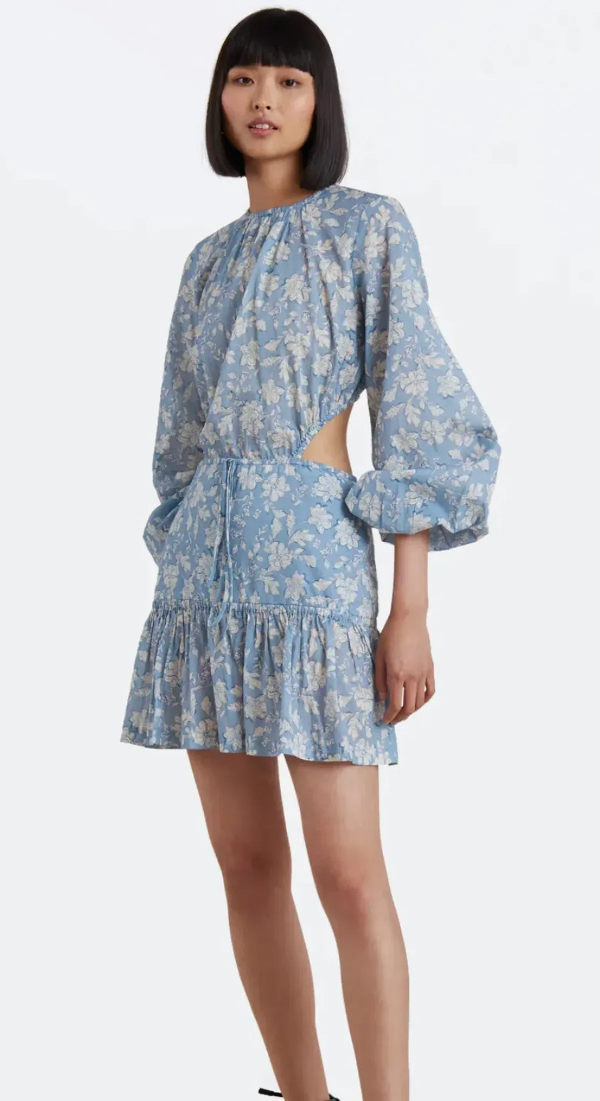 Bec & Bridge Floral Skies Mini Dress Floral Skies Size 8 - Image 2