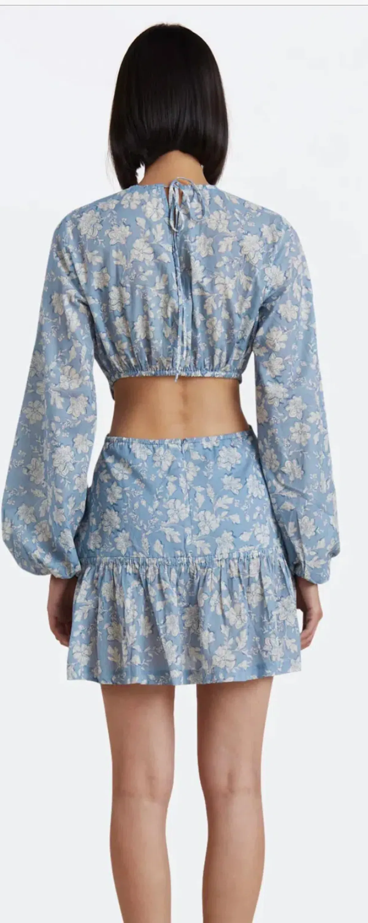 Bec & Bridge Floral Skies Mini Dress Floral Skies Size 8 - Image 3