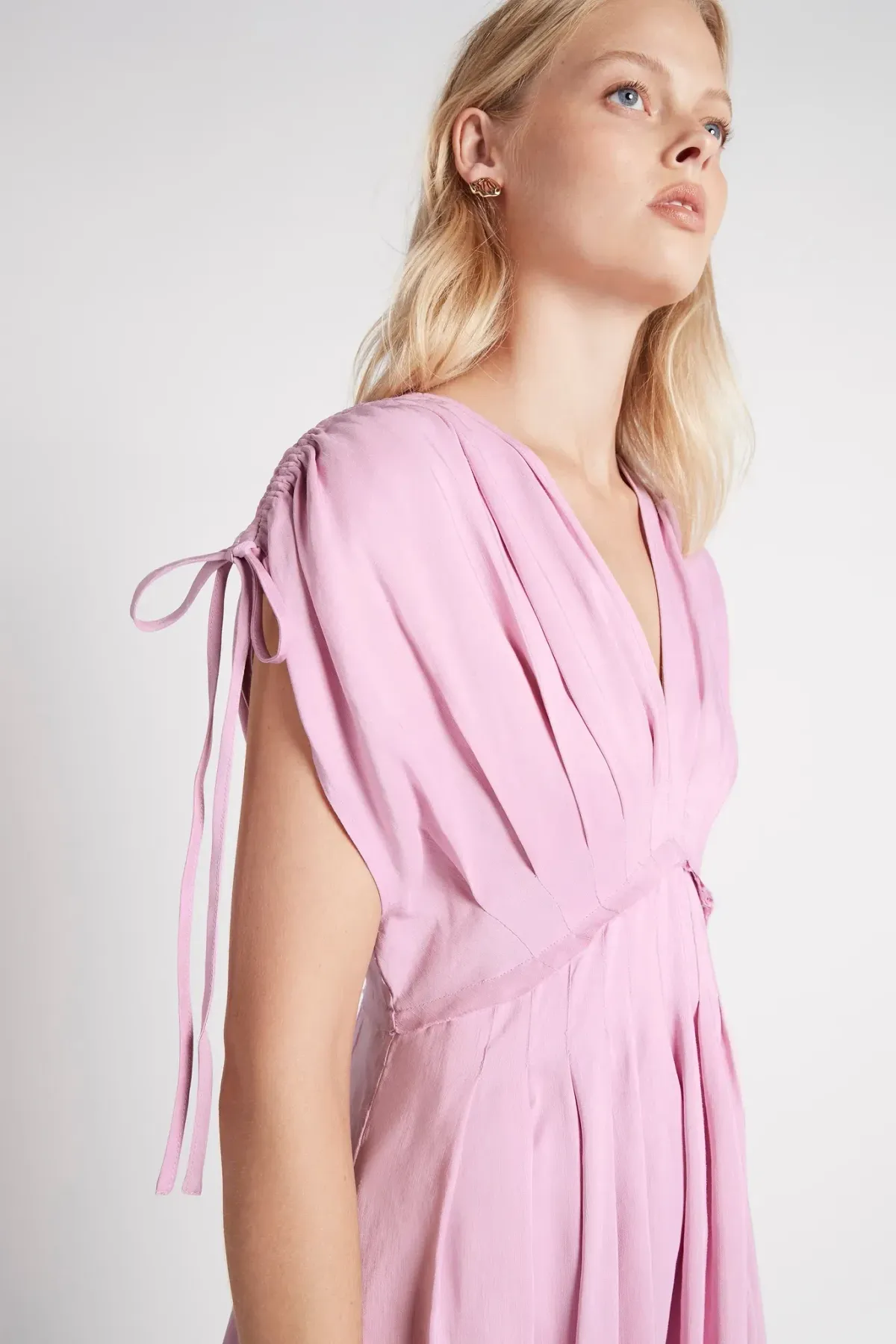 Aje Cosmos Midi Dress Lilac Size 10 / M - Image 4