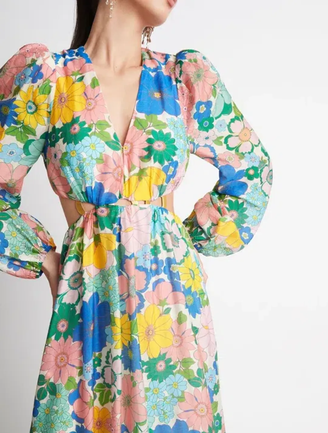 Sheike Free Spirit Maxi Dress Floral Size 12 for rent on The Volte - main image