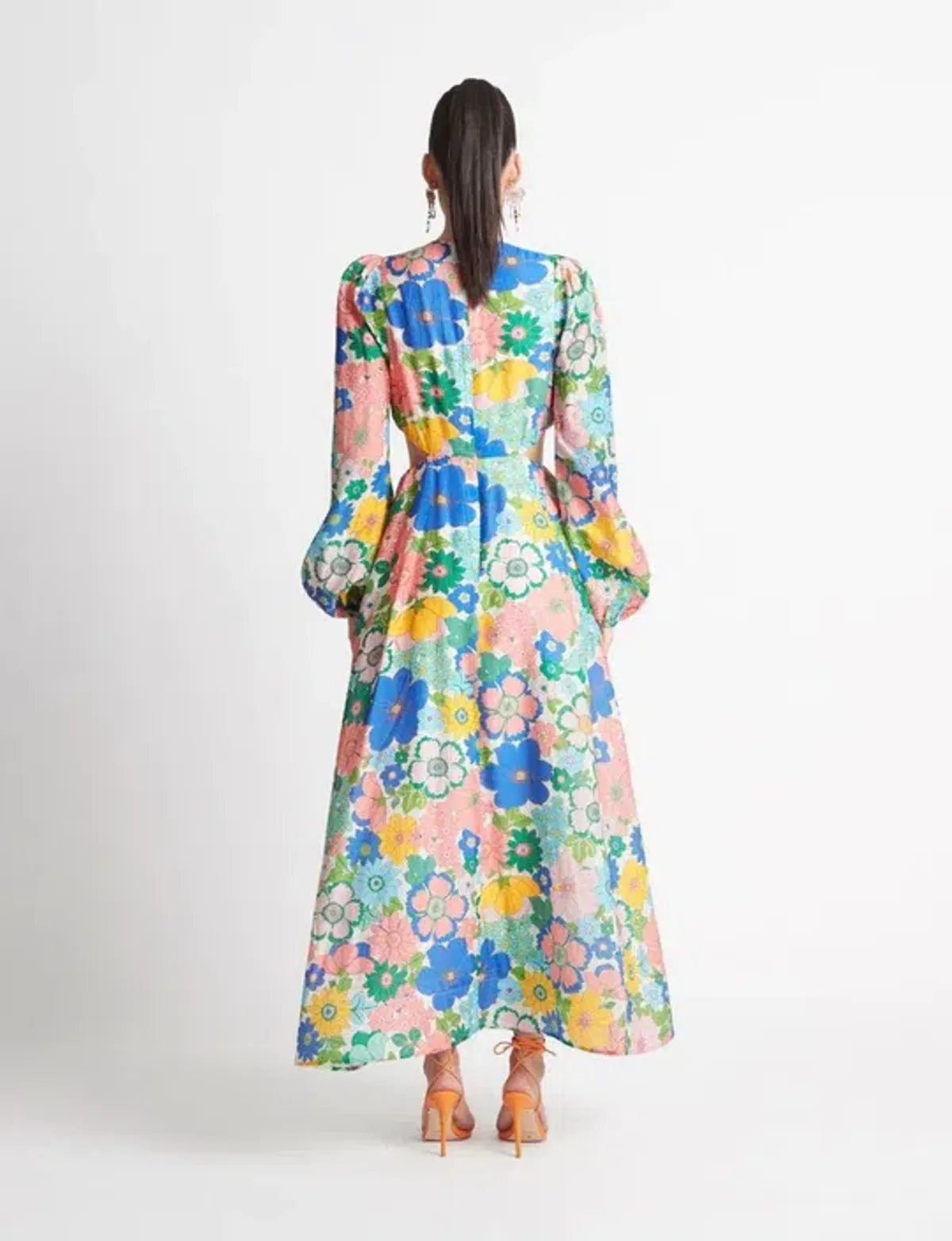Sheike Free Spirit Maxi Dress Floral Size 12 - Image 4