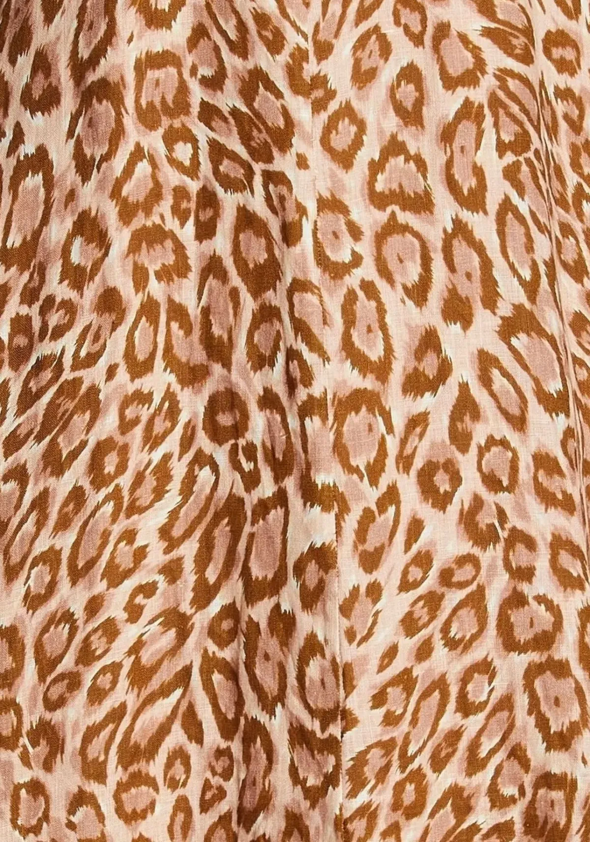 Zimmermann Concert Linen Leopard Print Dress Size 4/Au 16 - Image 3