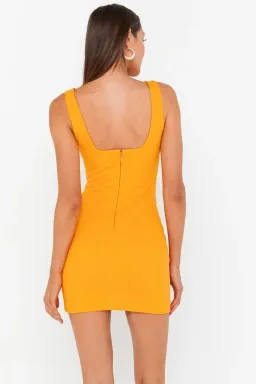 Mossman Heart and Soul Dress Yellow Size 14 for rent on The Volte - image 3