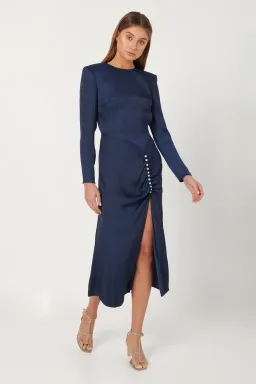 Elliatt Ministry Dress Midnight Blue Size S/ Au 8 for rent on The Volte - image 1