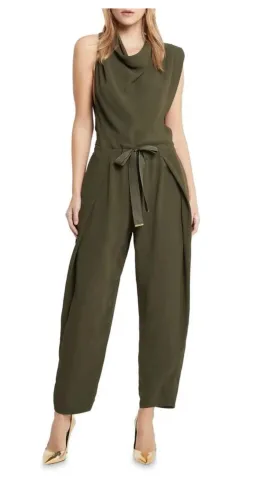 Sass & Bide Lost In Yesterday Jumpsuit Green Size 10 for rent on The Volte - image 2