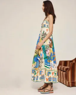 Alemais Soleil Sundress Print Size 6 for rent on The Volte - image 2