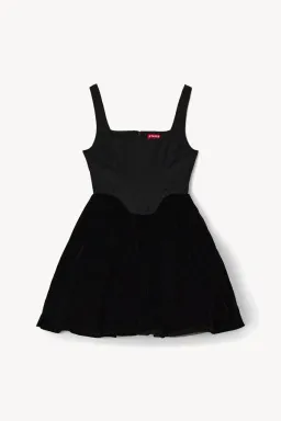 Staud Landscape Dress Black Size 8 for rent on The Volte - image 4