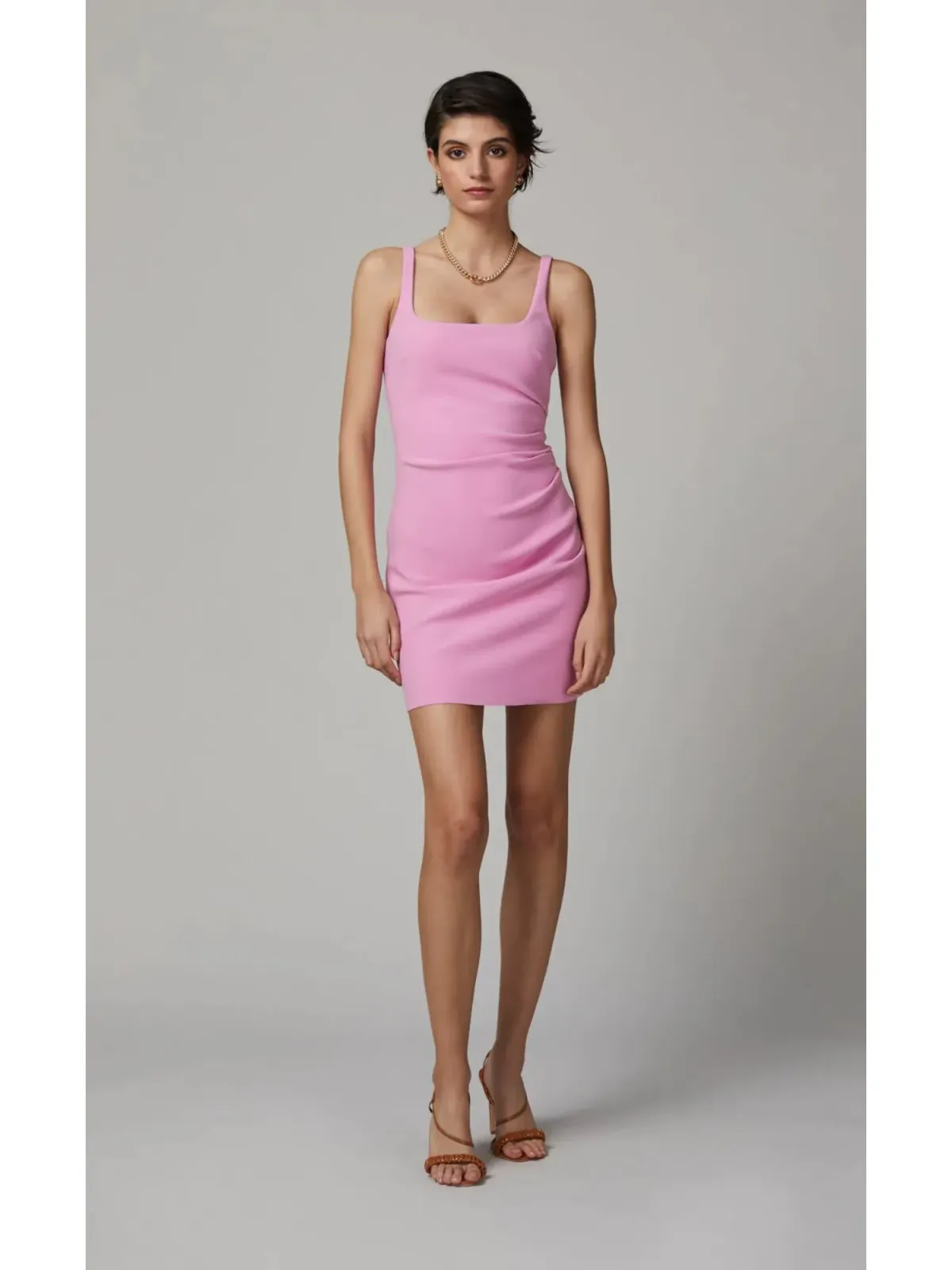 Bec & Bridge Joelle Mini Dress Pink Size AU 6 - Image 1