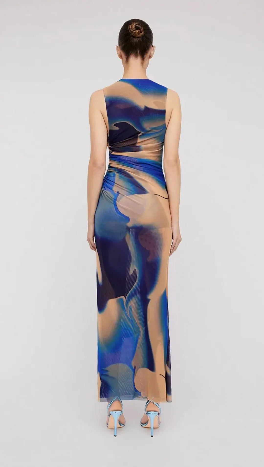 Scanlan Theodore Italian Watercolour Dress Multi Size 6/XS for rent on The Volte - main image