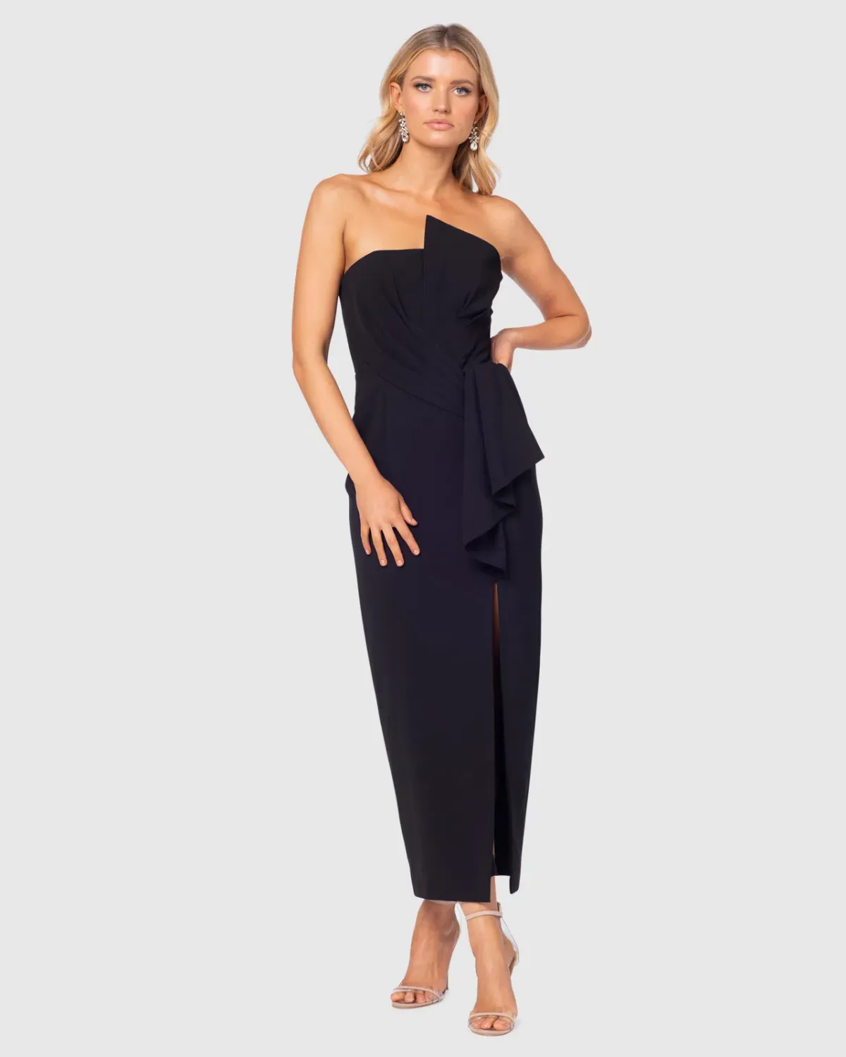 Pilgrim Laylan Gown Black Size 8 for rent on The Volte - main image