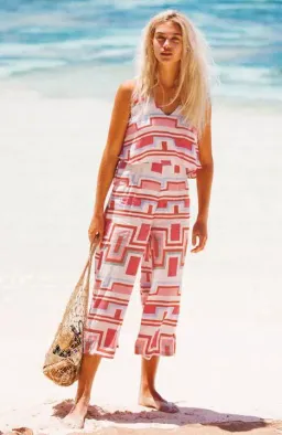 Mister Zimi Clover Jumpsuit in Party Print Size 8 for rent on The Volte - image 1
