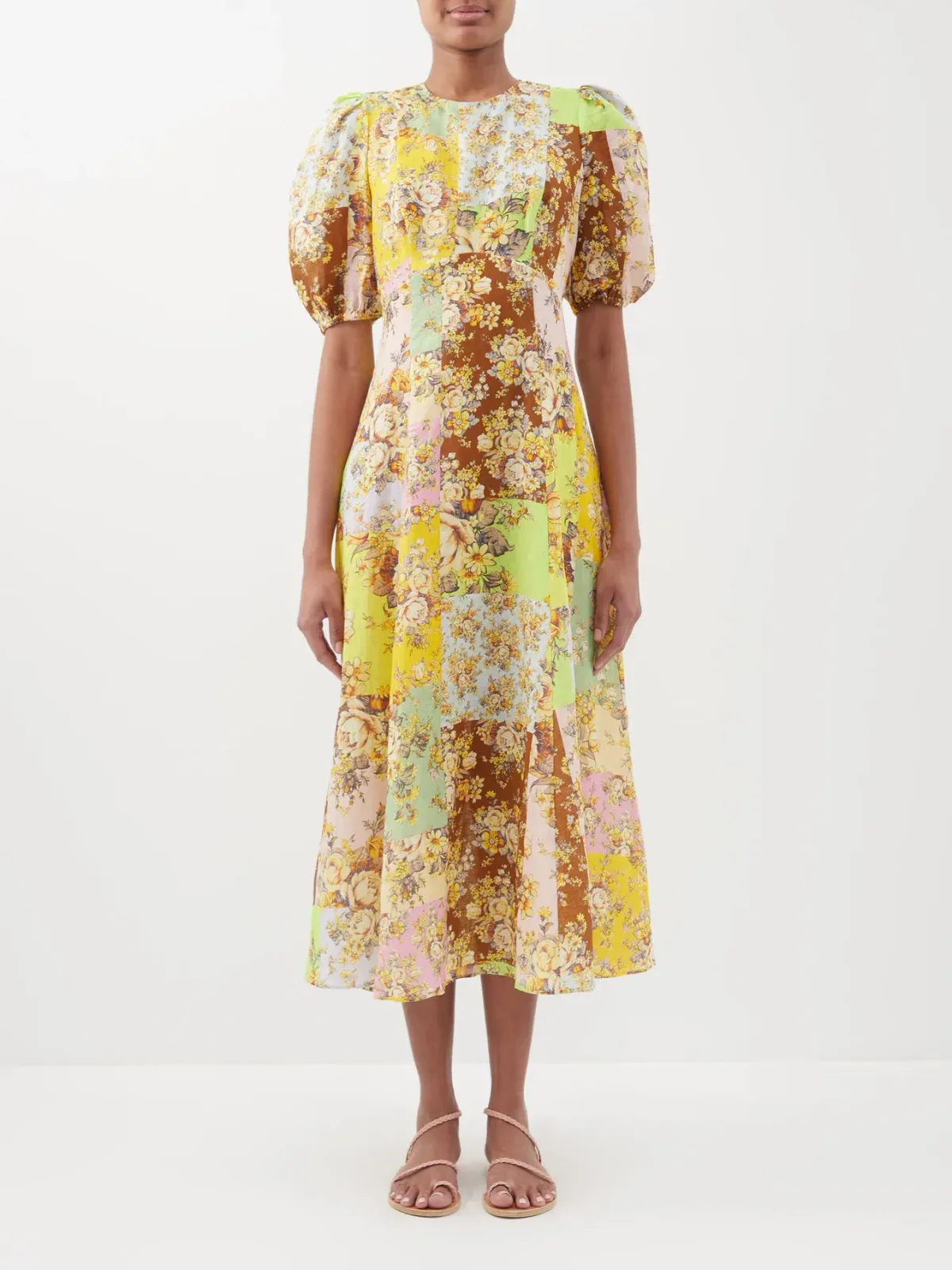Alemais Matilde Midi Dress Floral Size 6 - Image 1