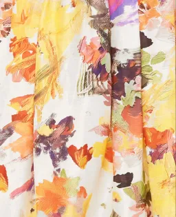 Leo Lin Poise Buster Midi Dress Water Poise Print Size AU 8 for rent on The Volte - image 2
