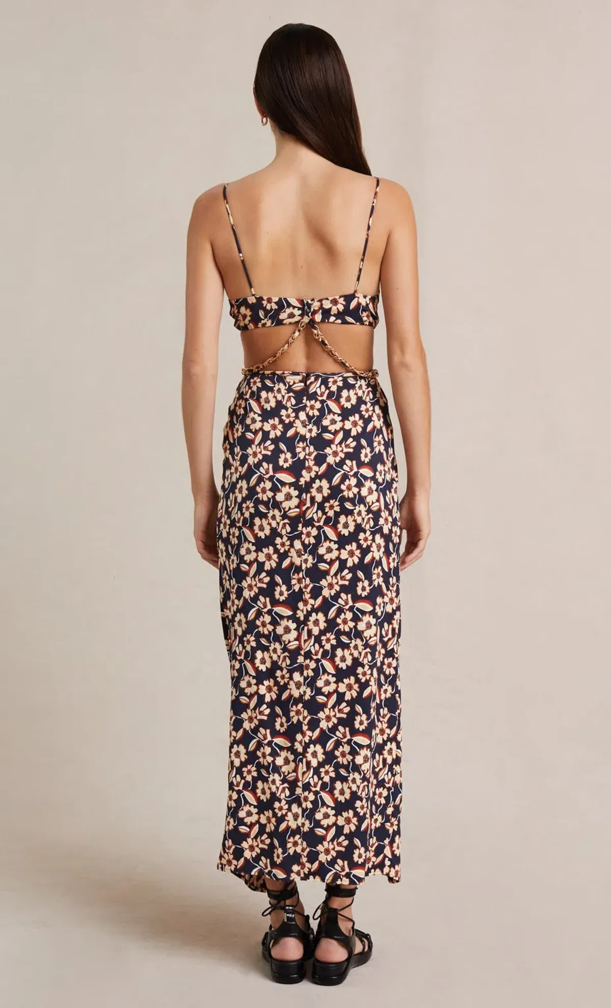 Bec & Bridge Modern Romance Twist Maxi Dress Floral Size 6 - Image 3