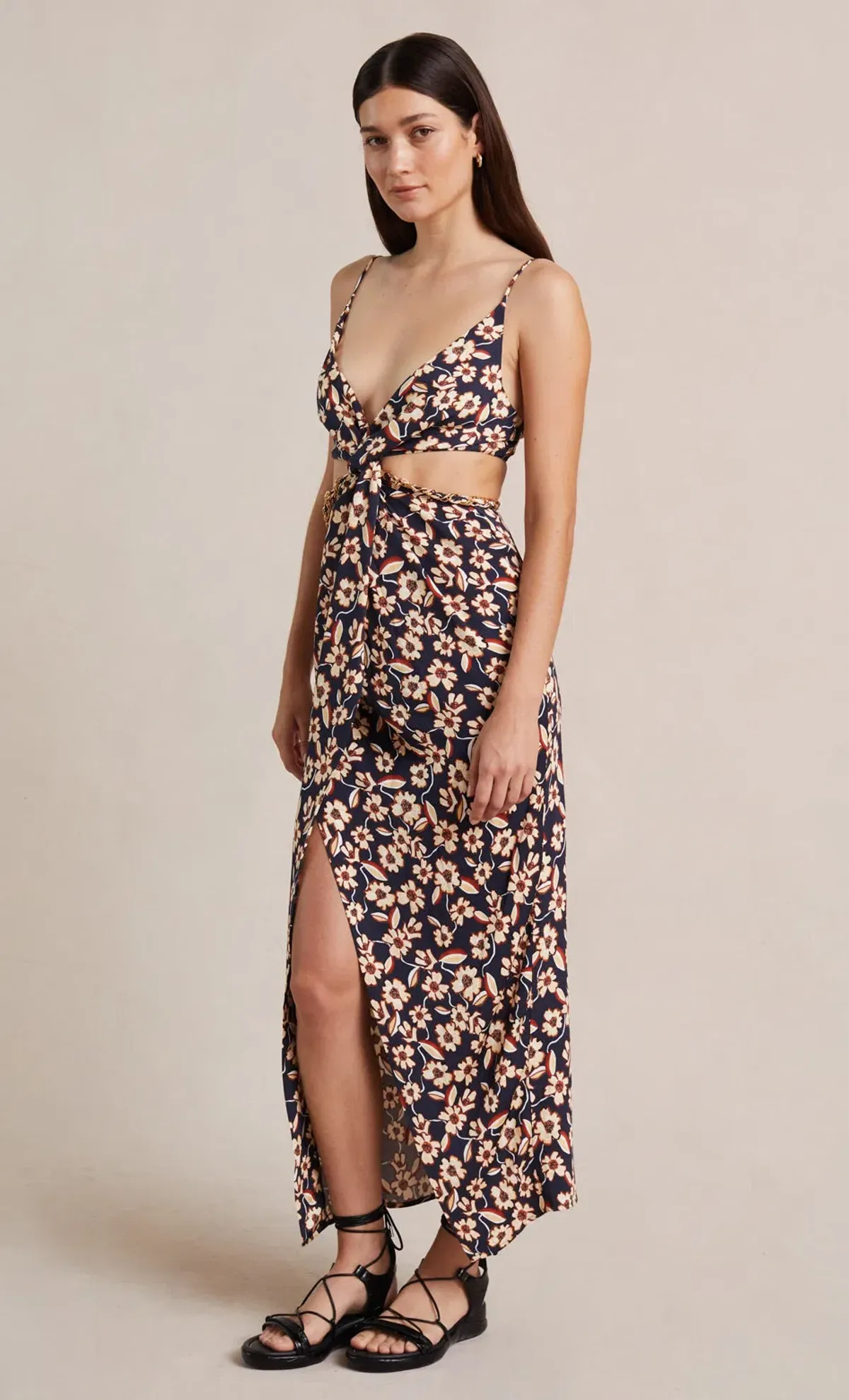 Bec & Bridge Modern Romance Twist Maxi Dress Floral Size 6 - Image 2