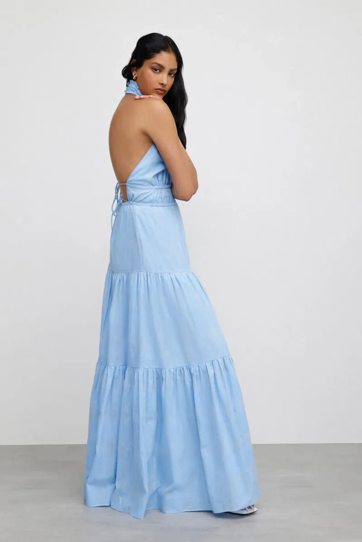 Significant Other Hunter Dress Marina Blue Size 8 - Image 2