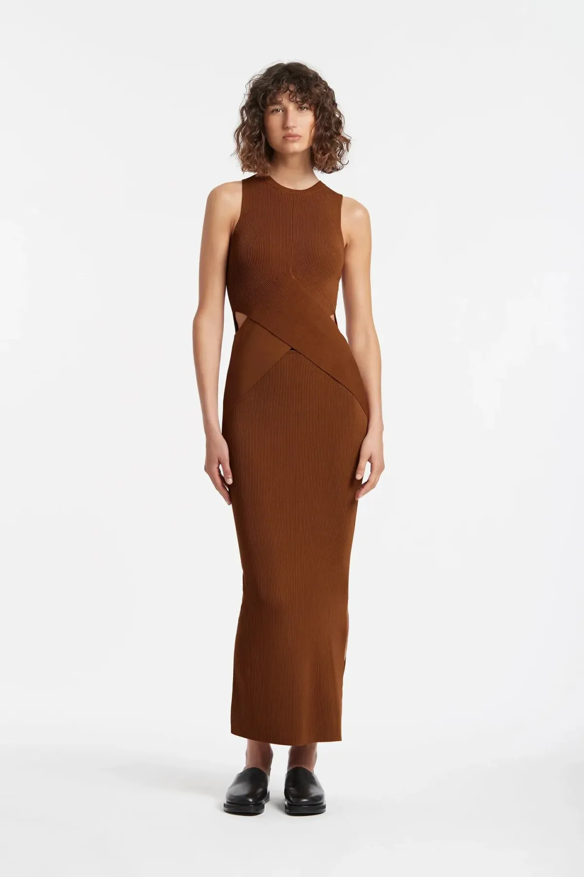 Sir The Label Josephine Sleeveless Dress Hazel Size 0/Au 6 for rent on The Volte - main image