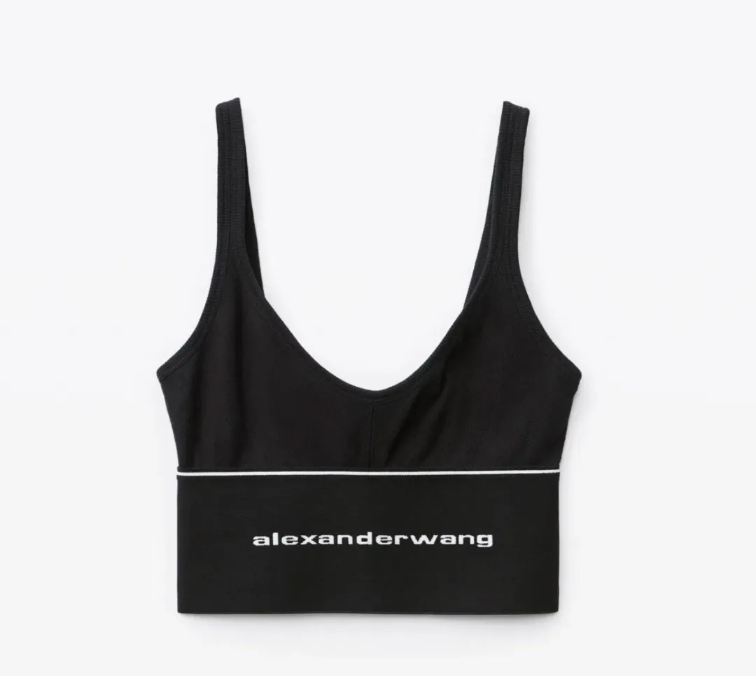 Alexander Wang Bralette and Skirt Set Black Size XS/Au 6 for rent on The Volte - main image