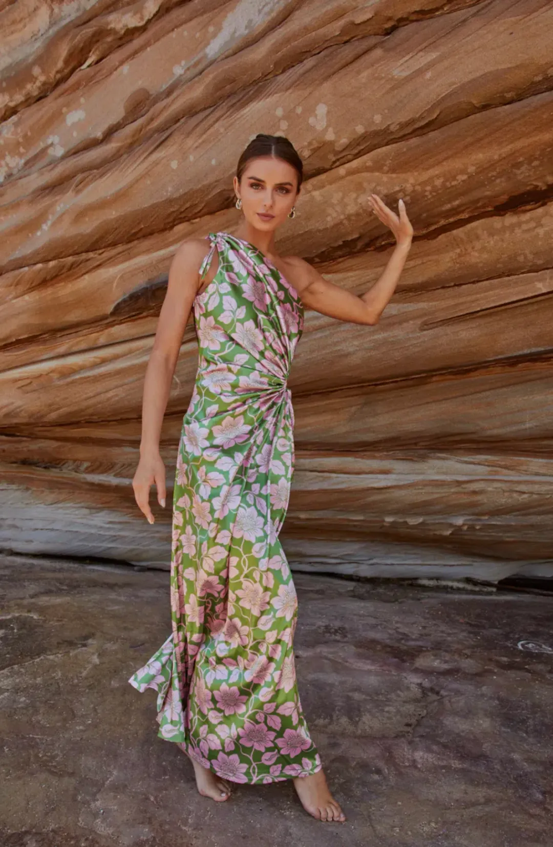 Sonya Moda Nour Forever Maxi Dress Floral Size 12 for rent on The Volte - main image