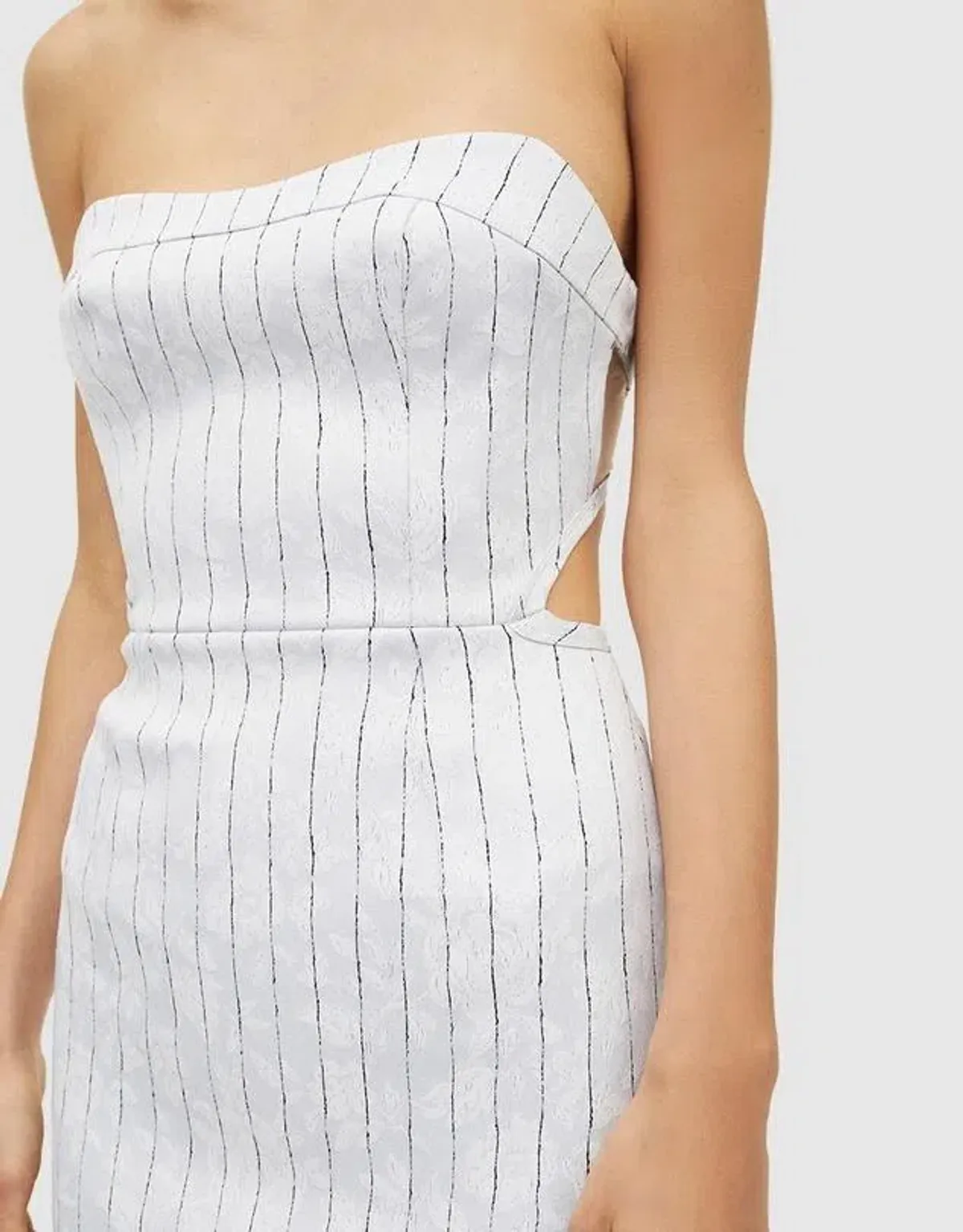 Manning Cartell Hybrid Reality Mini Dress White Size 6 - Image 4