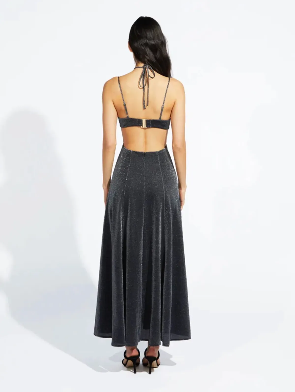 Alice McCall Lucy in the Sky Midi Dress Black Size 6 - Image 4