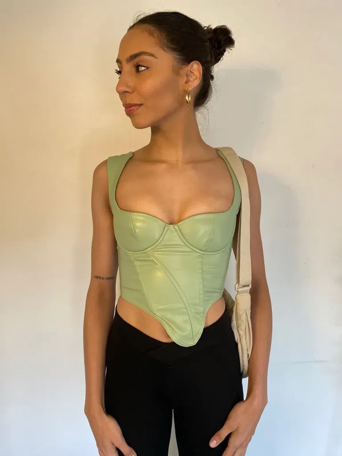 Amiss the Label Diane Corset Green Size XXS / AU 4 - Image 1