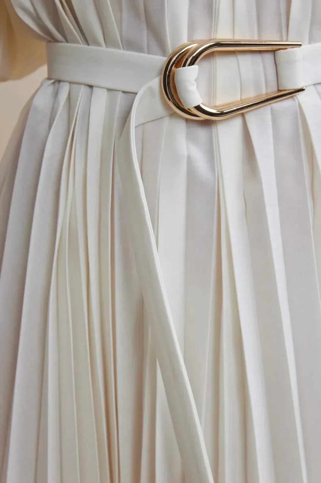 Acler Hudson Mini Dress in White Size 10 for rent on The Volte - main image