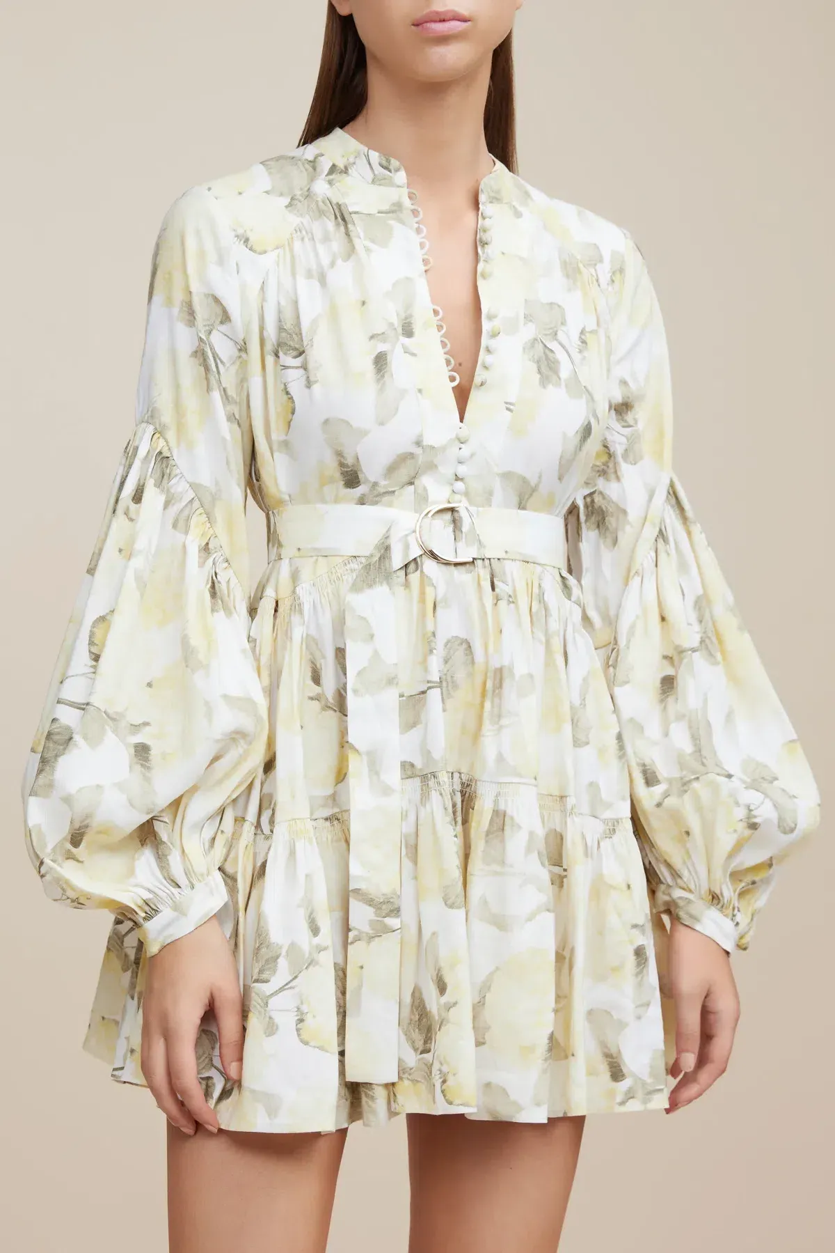 Acler Somerset Mini Dress Hydrangea Garden Size 12 - Image 3