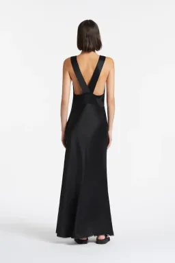Sir The Label Aries Cut Out Gown Black Size 3/Au 12 for rent on The Volte - image 3