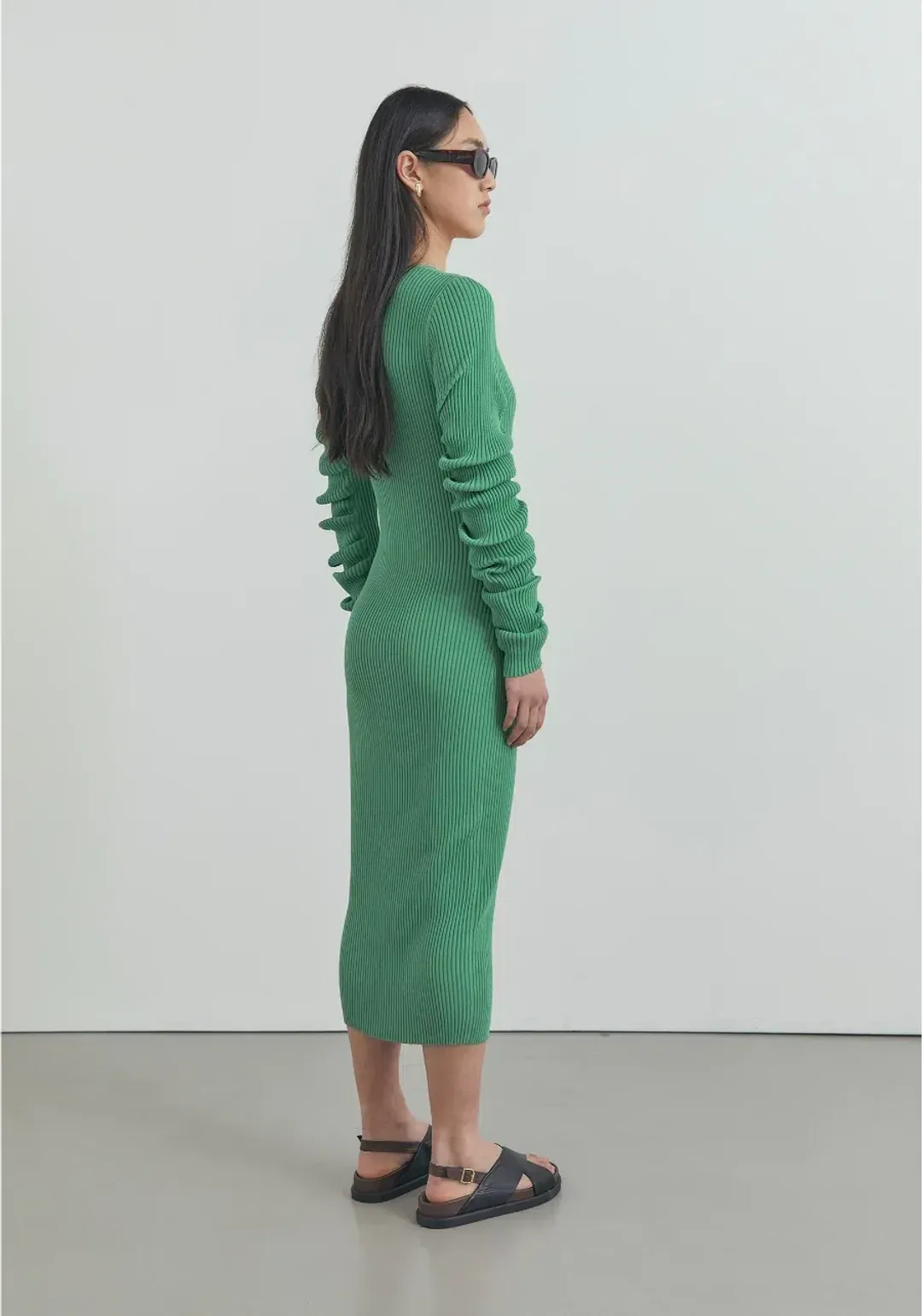Viktoria & Woods Transcendent Dress in Aspen Green Size M / Au 10 for rent on The Volte - main image