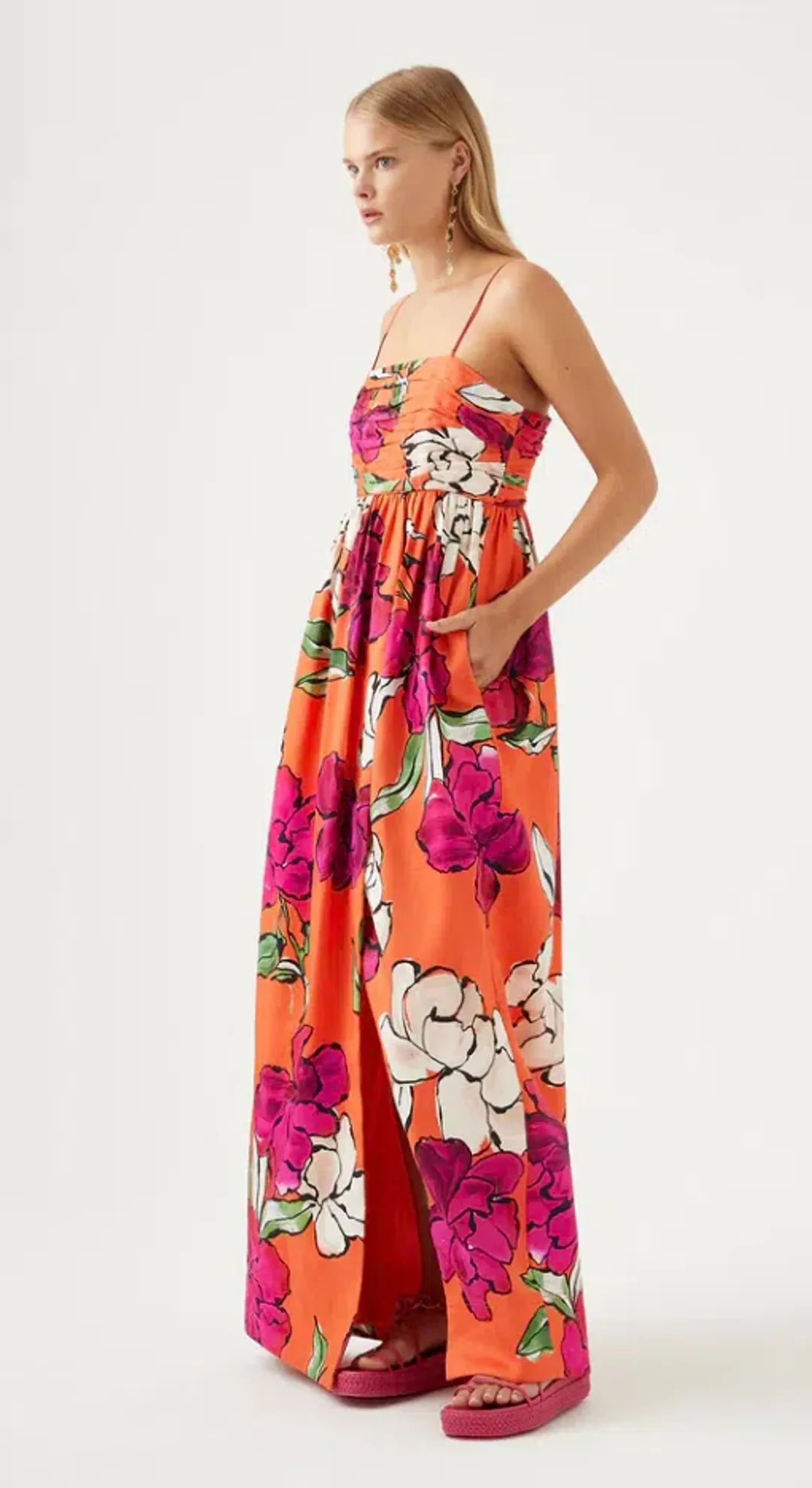 Aje Monument Tulip Maxi Dress Floral Size 10 / M for rent on The Volte - main image