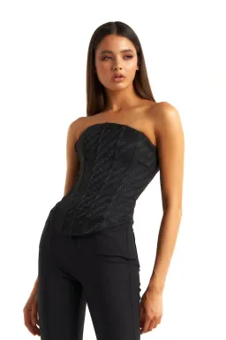 Naked Vice Neve Corset Black Size S / Au 8 for rent on The Volte - image 1