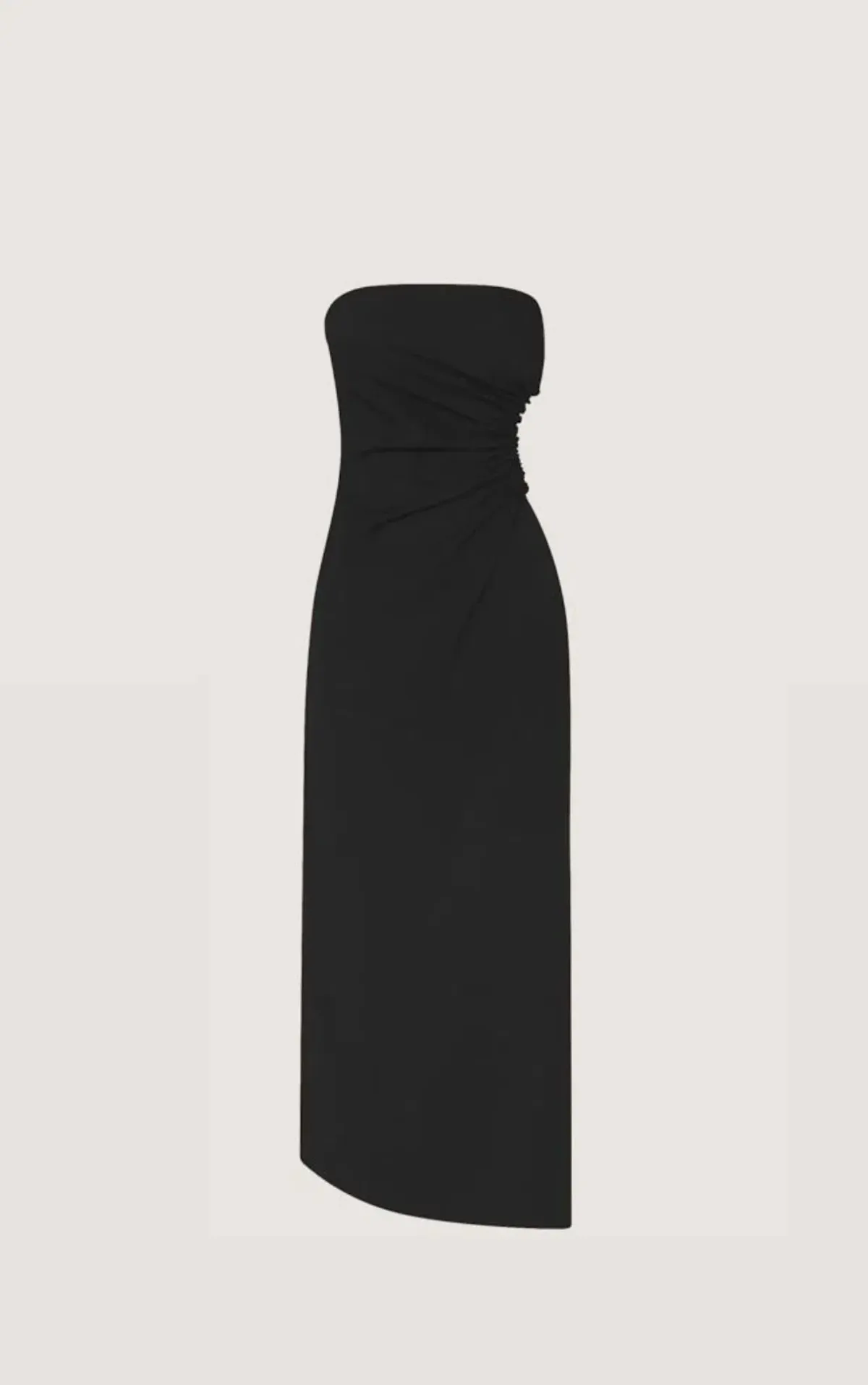 By Johnny Selena Strapless Midi Dress Black Size 8 / S - Image 3