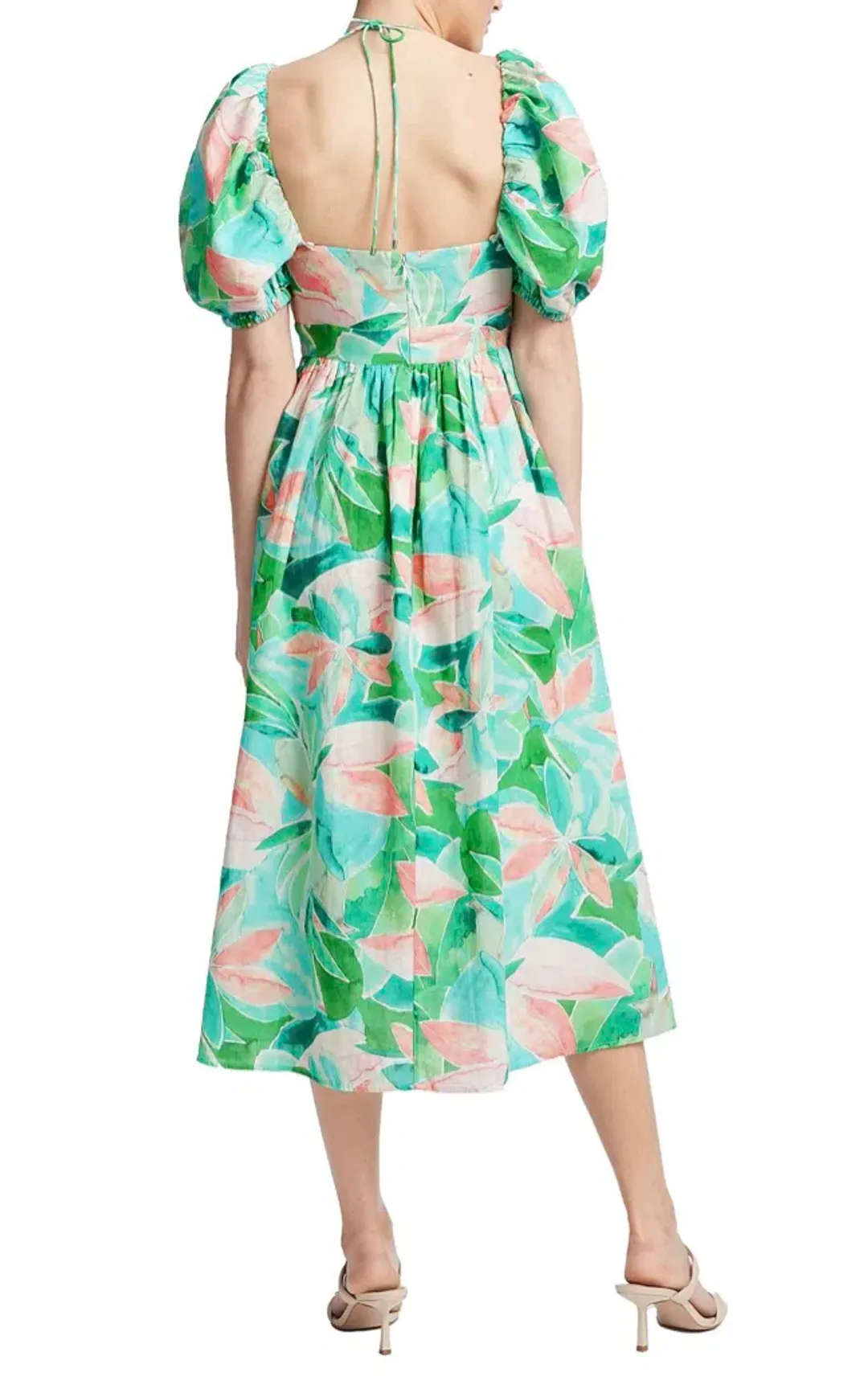 Steele Elm Dress Tropicana Size L/Au 12 for rent on The Volte - main image