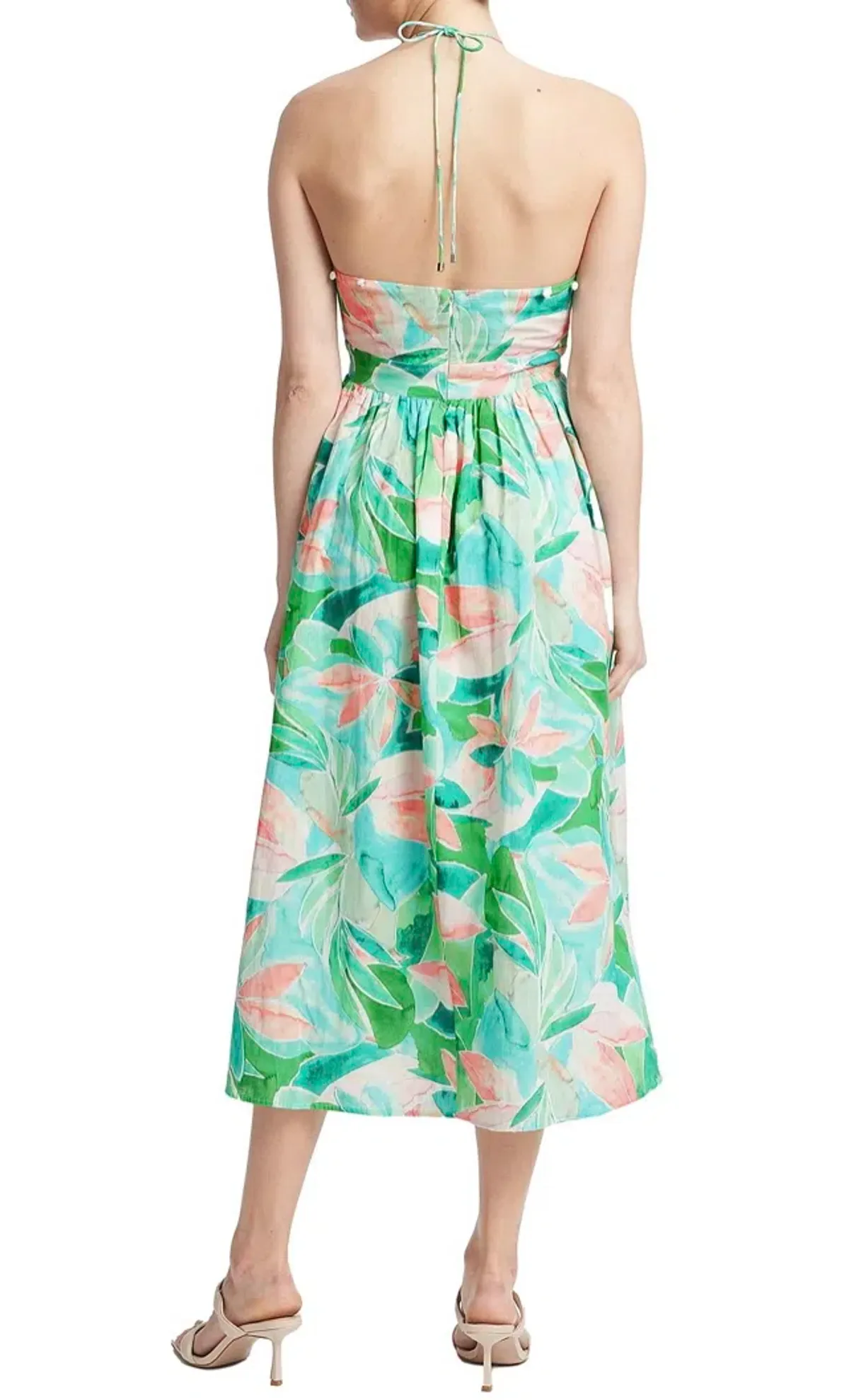 Steele Elm Dress Tropicana Size L/Au 12 - Image 4